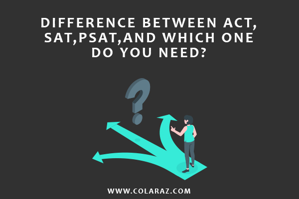 PSAT, SAT, ACT, Key Differences, Admission Test