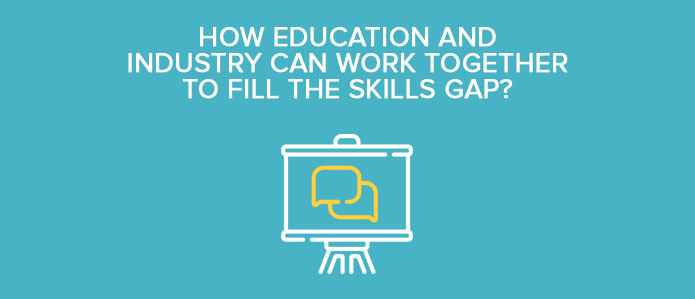 Skills gap, education, industry, higher education, courses, technical courses, online courses, online education